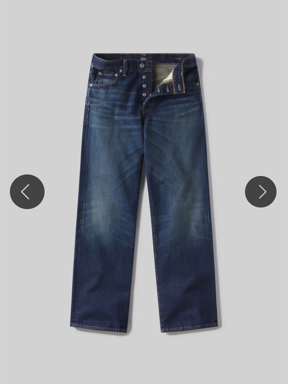 Citizens Of Humanity Vintage-Inspired Barrett Low Slung Straight Jeans - 31 NEW